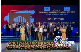 NGUYỄN MINH THU vinh dự nhận giải thưởng "Thương hiệu hàng đầu Việt Nam 2021”